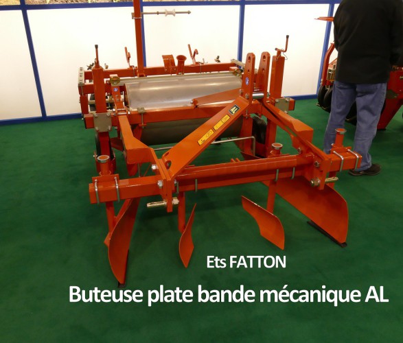 Buteuse plate bande mécanique AL