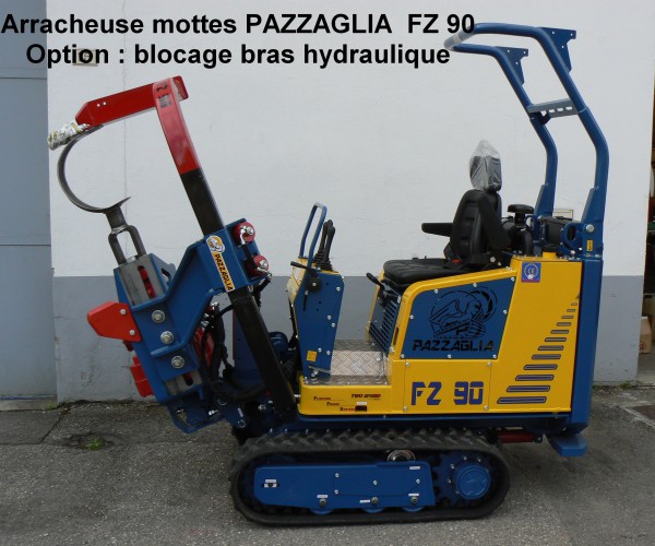 Arracheuse mottes PAZZAGLIA FZ90