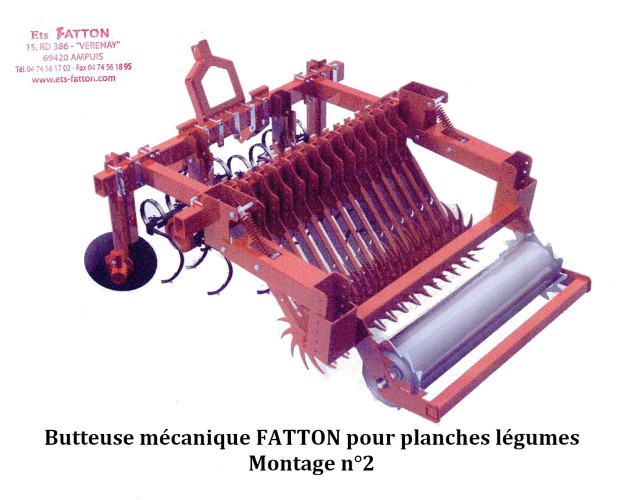 Butteuse mécanique FATTON pour planches montage n°2