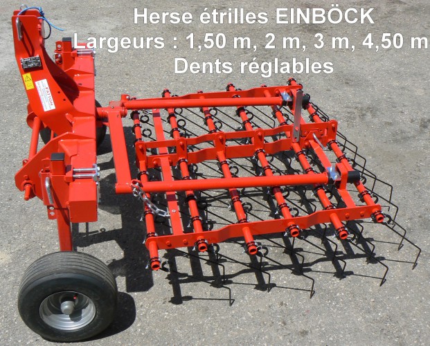 Herse étrilles EINBÖCK