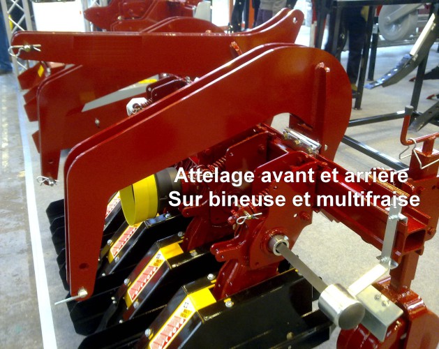 Attelage avant et arrière