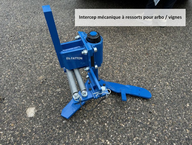 Intercep mécanique à ressorts pour arbo / vignes