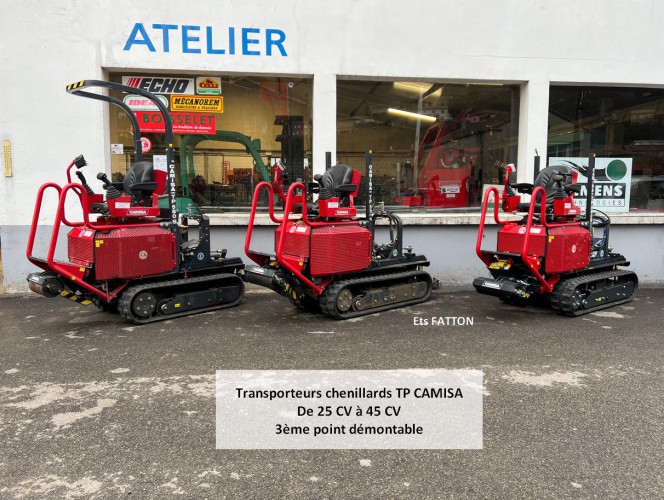 Transporteurs chenillards TP CAMISA