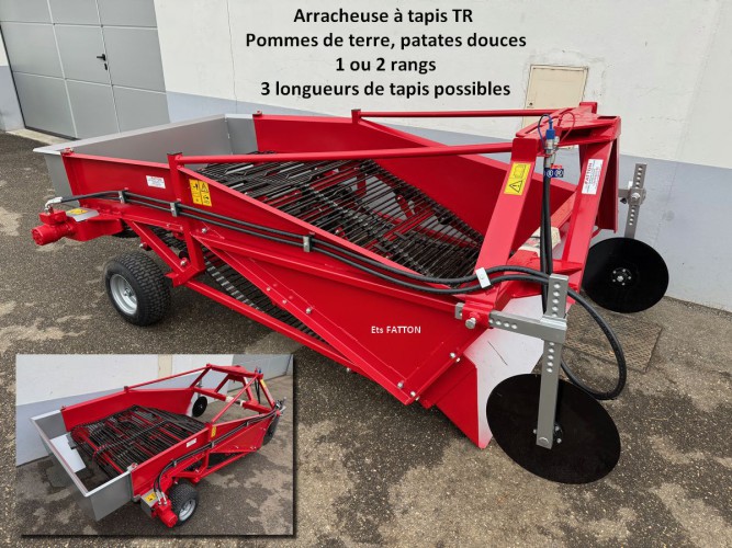 Arracheuse à tapis TR pommes de terre, patates douces