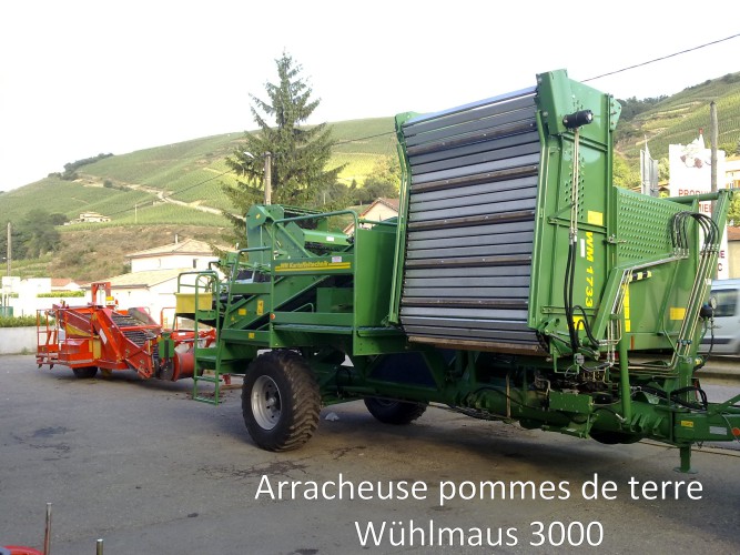 Arracheuse Wühlmaus 3000