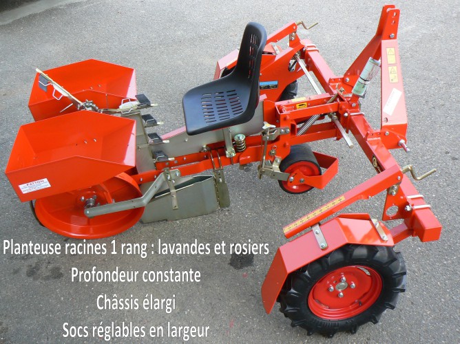 Planteuse racines 1 rang