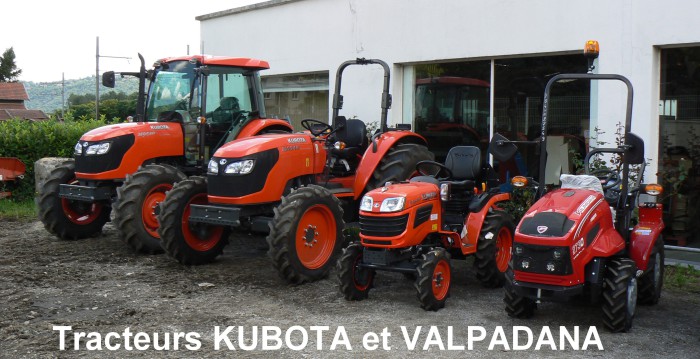 Tracteurs KUBOTA