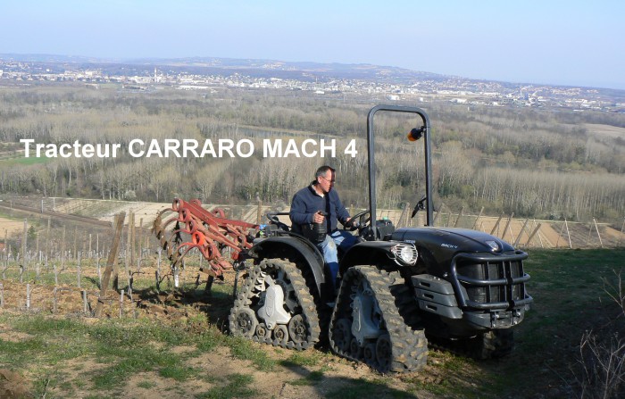 Tracteur CARRARO MACH 4