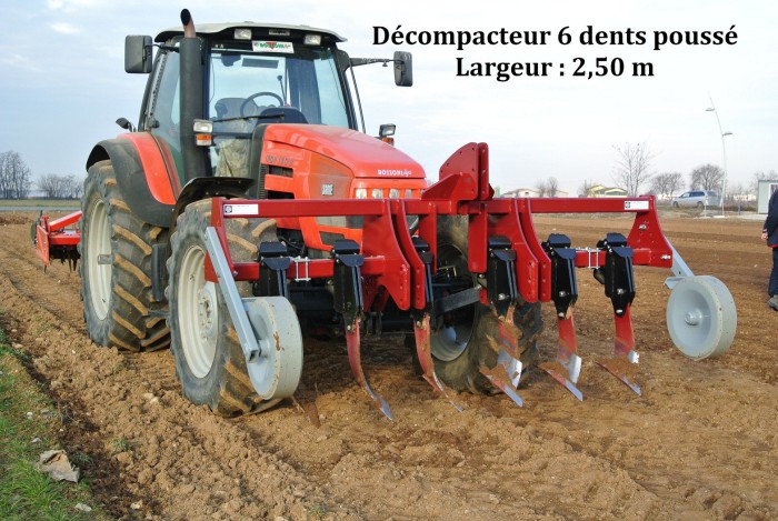 Décompacteur BADALINI 6 dents poussées