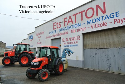 Tracteurs KUBOTA
