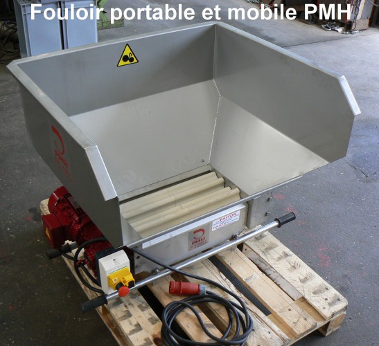 Fouloir portable et mobile PMH