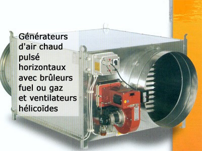 Générateurs d'air chaud