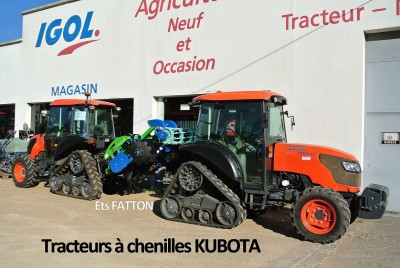Tracteurs à chenilles KUBOTA